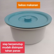 bekas makanan siap penutup cantik