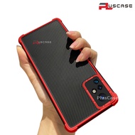 PlusCase for Infinix Zero X Neo Camera Lens Protection Case Striping Matte Back Hard Shockproof Cover