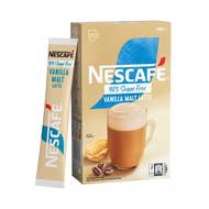 Nescafe Gold 98% Sugar Free Vanilla Malt Latte Sachets | 10 Packs Of Austrlia