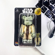 Medicom Toy Bearbrick Be@brick Star Wars Happy Kuji Yoda 100% Bearbrick Keychain, Charm Starwars Bear Brick to be shipped from Japan