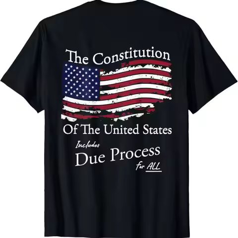 The Constitution Of United States Due Process For All T Shirt