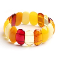Second Generation Amber Beeswax Bracelet Beeswax Hand Steak Chicken Oil Yellow New Beeswax
