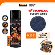 Samurai H236 Mariana Purple Metallic Honda Colour - Aerosol Coating Spray Paint for Automotive Car M