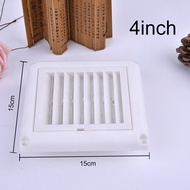 Lưới thông hơi nhựa louver Vent lưới tản nhiệt bìa nhựa ống thông gió vuông Vent Màn Che Côn Trùng b