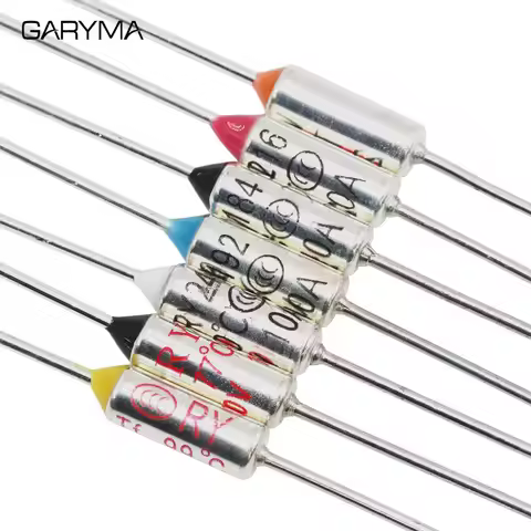 RY TF Thermal Fuse 10A 250V Temperature 73C 77C 85C 94C 95C 99C 113C 115C 133C 139C 142C 152C 157C 1