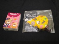 Shutto 日本製  銀包 鎖匙扣 黃色散銀包 鎖匙包  可愛得意