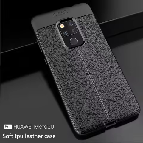 Phone Case For Huawei Mate20 Thin Soft Back Cover For Huawei Mate20X Anti-slip Business Protective C