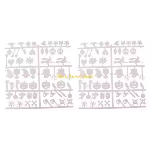 M5TF Set of 2 Felt Letter Board Message Board Halloween Letters Characters Decoration