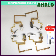 สายเคเบิลงอได้เสียงแจ็คหูฟัง AHKLO สำหรับ IPod Classic 7th Gen 160GB6th Gen 80GB/120GB5th/Video Gen 