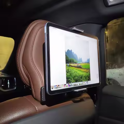 Phone Holder Tablet Rack For Volvo S60 XC60 V60 S90 XC90 V90 For Panamera Smart #3 Car Back Seat Bra