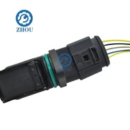 0281002216 Mass Air Flow MAF Sensor For Volkswagen VW POLO PASSAT Variant CADDY LT 28-35 28-46 II TR