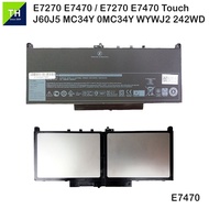 Dell Latitude E7270  E7470  7270  7470  J60J5  MC34Y  WYWJ2  242WD  55Wh  Laptop Replacement Battery