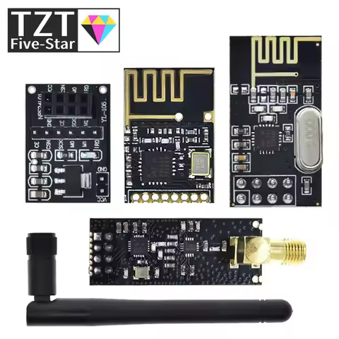 1/3PCS NRF24L01+ 2.4G wireless data transmission module 2.4GHz NRF24L01 upgrade version NRF24L01+PA+