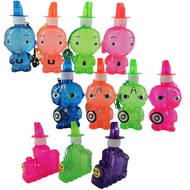 Children's bottled bubble water Children's bubble blowing toy Various cartoon bubble water with whis