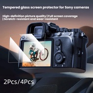 2Pcs/4Pcs HD Tempered Glass Screen Protector For Sony A7 A7II A7S2 A7III A7IV A7V A7C A7CII A7S A7RI