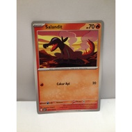 Pokemon Trading Card Game. 2026 Demolition - MA4 031/123 C Basic. Salandit by NINTENDO