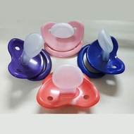 1Pc Solid Color Abdl Pacifier Lovely Big Size Silicone