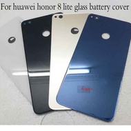 Door Housing Case Huawei Honor 8 Lite Battery Cover Back Glass Huawei P8 Lite 2017 Rear Panel Replacement part
