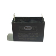Square Motor Electrolytic Capacitor Condenser 250V 350V 450V AC 16UF 5% 50/60HZ
