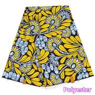 6 Yard African Printed Polyester Fabric Length 5.22 Meters Width 1.14 Meters Sewing Fabric Ankara St