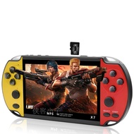 Handheld Game Console Upgraded Version X7 4.3 Inch HD Children Retro Nostalgic 8g Handheld Game Cons