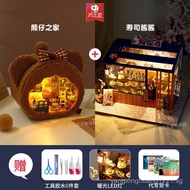 Factory Direct Sales Factory Direct Sales diy Miniature House Building Blocks Model Handmade Assembl