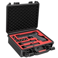Tactical Hard Gun Case for Glock, Water & Shock Proof Pistol Case Hard Shell With Foam TSA Approved 