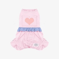 Puppy Gallery เสื้อเย็นสำหรับสัตว์เลี้ยง Love Frill Cooling Tank/ Romper เสื้อระบายอากาศ