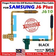 Touch ID Finger Print+On Off Button Ribbon Flex Cable Compatible For SAMSUNG Galaxy J6 Plus J610
