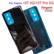 Original For Xiaomi Mi 10T Pro 5G Back Battery Cover Rear Door Housing Case For Xiaomi Mi 10T 5G Battery Cover Replacement