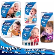 SOLD OUT⚡DRYPERS WEE WEE DRY MEGA PACK S/M/L/XL/XXL PAMPERS
