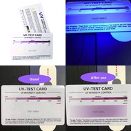 Ultraviolet UV Test Card Sun Protection Card for UV Reusable UV Test Card (5000 tests) (UV Light Qua