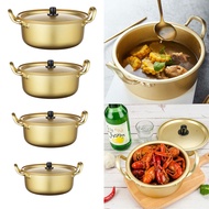 Korean Drama Soup Pot Instant Noodle Hot Pot Multi Size Aluminum Pot