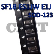 50~100PCS ES1JW E1J SOD-123FL 1A 600V Quick Recovery Diode SF18