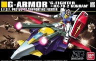 萬代 Bandai- HGUC 高達 1/144 G 戰機 G-Armor (G-Fighter & RX-78-2 Gundam) No.050 拼裝模型 [B-5060394]