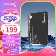 长城（Great Wall） 480GB SSD固态硬盘 SATA3.0接口 读速520MB/S台式机/笔记本通用 GW520系列