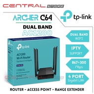 Tp-link Archer C64 AC1200 Wireless MU-MIMO Wifi Router