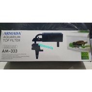 TM33  top filter aquarium ARMADA AM 333 aquarium aquascape