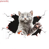 PLANED Simulation Cats Car Sticker, Universal Waterproof Car 3D Cat Stickers, Car Accessories Creati