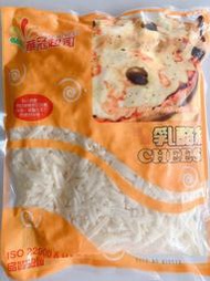 【逸嵐】－單色乳酪絲／1kg／滿1800免運／華冠乳酪絲／乳酪絲／起司絲／起司／起司粉／起司條／焗烤／華冠起司／冷凍食品