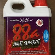 ANTI SUMBAT 88A 1 LITER 1250 GRAM / CAIRAN PEMBERSIH SALURAN AIR