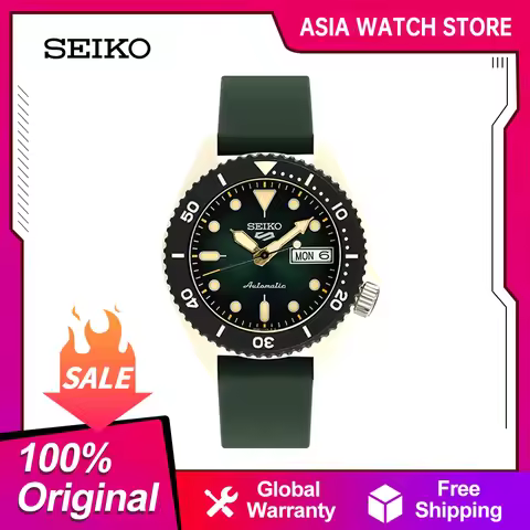 New SEIKO 5 Original Watch Men Automatic Mechanical Watches Japanese 10bar Waterproof Luminous sport