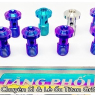 Gr5 titanium screw with nissin umbrella head