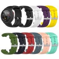 Silicone Replacement Watchband Strap For Xiaomi Huami 3 Amazfit verge (A1801) Smart Watch Band Wrist Bracelet Straps