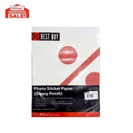 PHOTO PAPER A4 10S GLOSSY WITH ADHESIVE