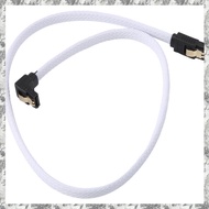 [D E O K] 50CM  3.0 III SATA3 7pin Data Cable Right Angle 6Gb/s SSD Cables HDD Hard Disk Data Cord w
