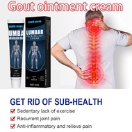 20g gout ointment for Strain Relief Back Pain Sprain Myositis Fibritis Low Back Pain Symptoms