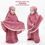 Mukena Anak 1-7 Tahun Polos Katun Rayon Premium Adem