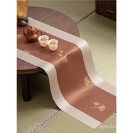 Tablecloth Tea Brocade Pure Color Zen Mat TF9C