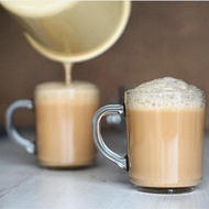 [Wahi Homeware] 6pcs Teh Tarik Glass Mug Transparent Coffee Mug Kopitiam Mamak Mug Tempered Glass